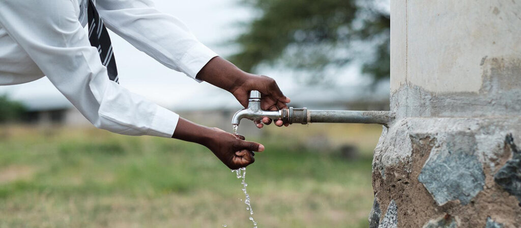 CCBA Water Stewardship Scholar Washing Hands